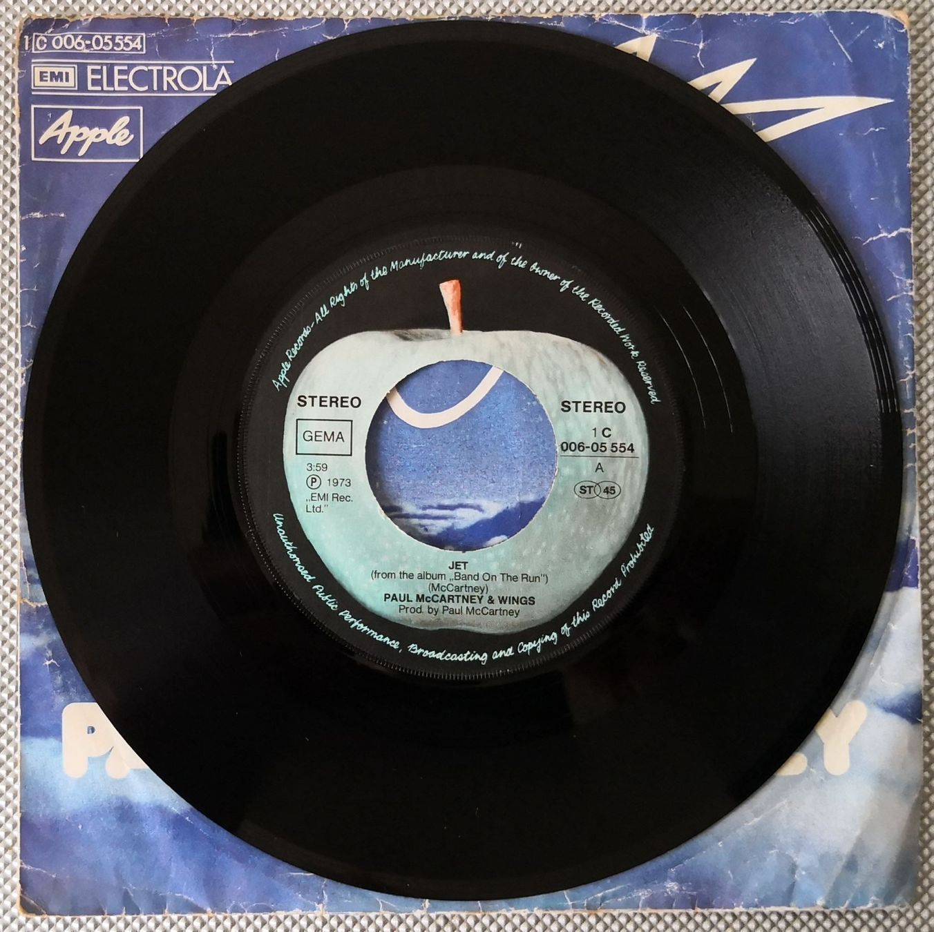 Dischi in vinile: PAUL McCARTNEY with WINGS - JET - 1973 – Usato da Greifensee venduto da scharmant 2