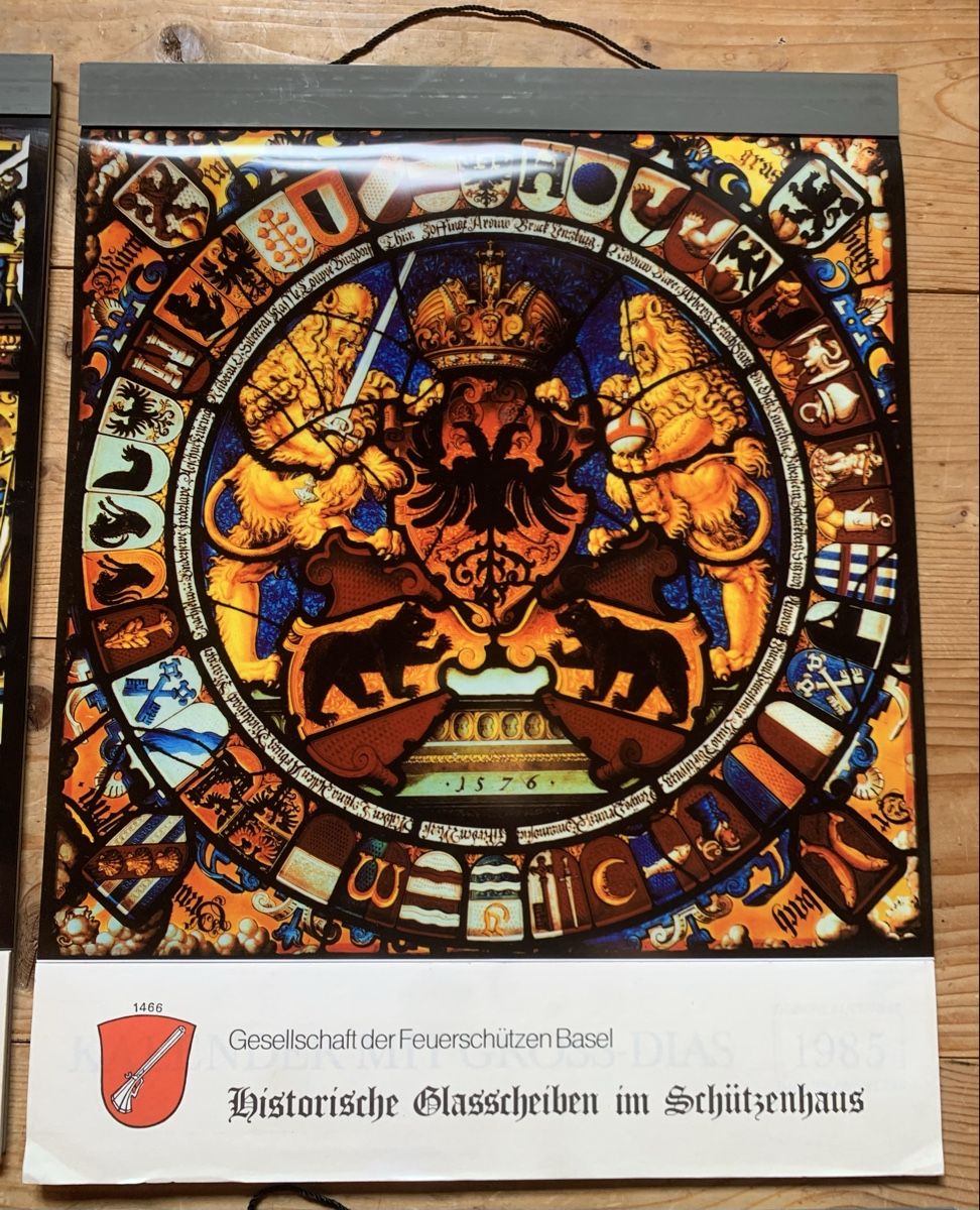 Calendari: 4 Schützenkalender mit Gross-Dias – Usato da Goldingen venduto da Bergler012 3
