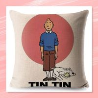 NEU: Tim und Struppi Tintin Kissenbezug kein comic Magazin