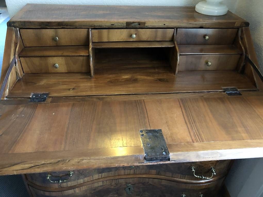 Scrivanie: Original Barock Schreib-Kommode 18 Jh. – Usato da Solothurn venduto da Frischfisch 1