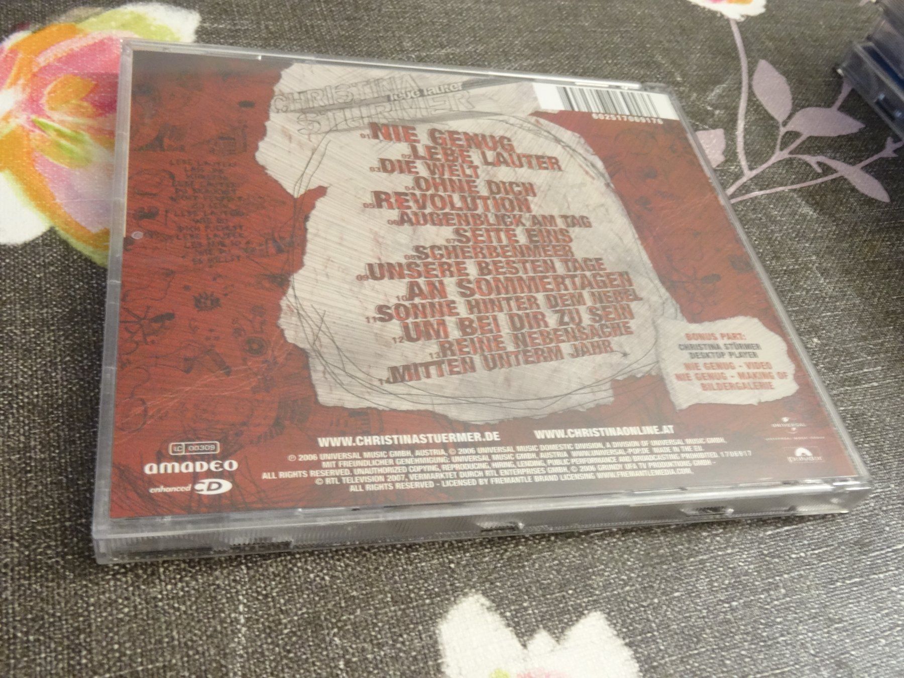 CDs: Christina Stürmer - Lebe lauter CD – Gebraucht aus Olten von Disc-Ausverkauf 1