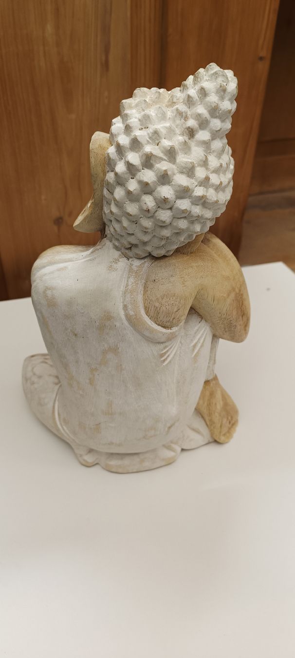 Figuren: Buddha Figur aus Holz – Gebraucht aus Pfäffikon ZH von K-V-M 1