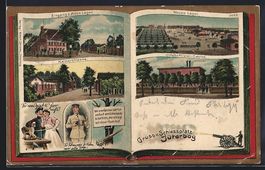 Passepartout-Lithographie Jüterbog, Tru