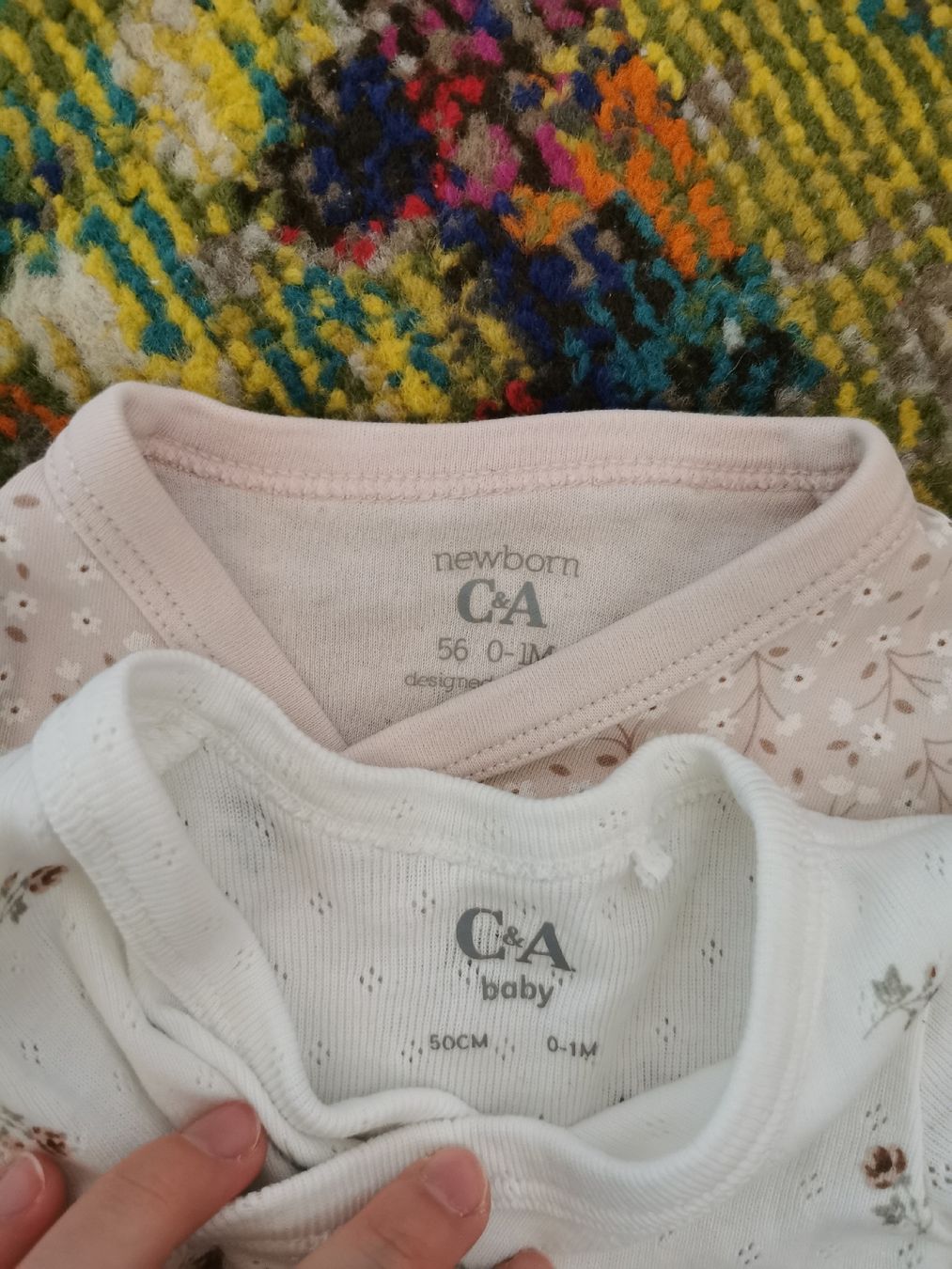 C&A Lotti & Set di vestiti: Lot de 2 body C&A 56 cm – Nuovo (secondo la descrizione) da Genève venduto da Loloana 1