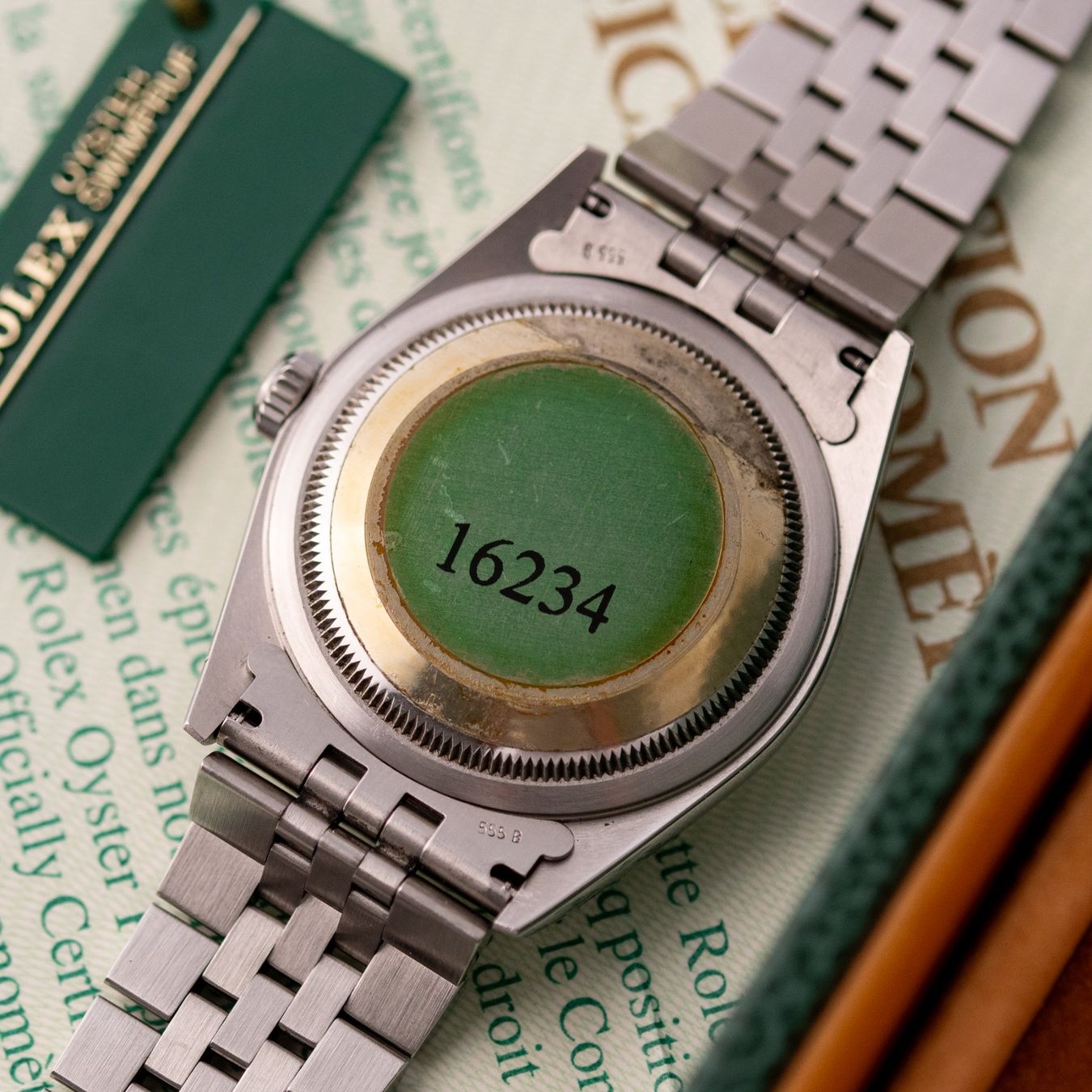 Rolex Orologi: Rolex Datejust 36 / 16234 / Black Dial / 2002 / Full Set – Usato da Luzern venduto da PrimeSwissTime 7