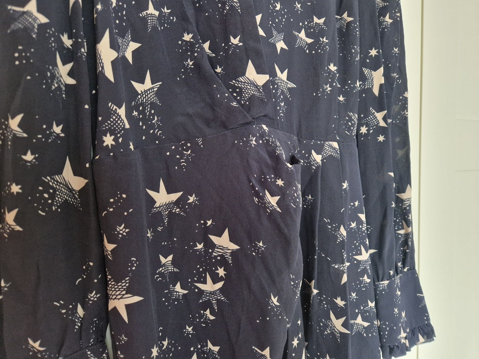 Tara Jarmon Robes: Tara Jarmon Robe Étoiles T.36 Soie - – Neuf (Voir description) à Pully par Patriciaeve 1
