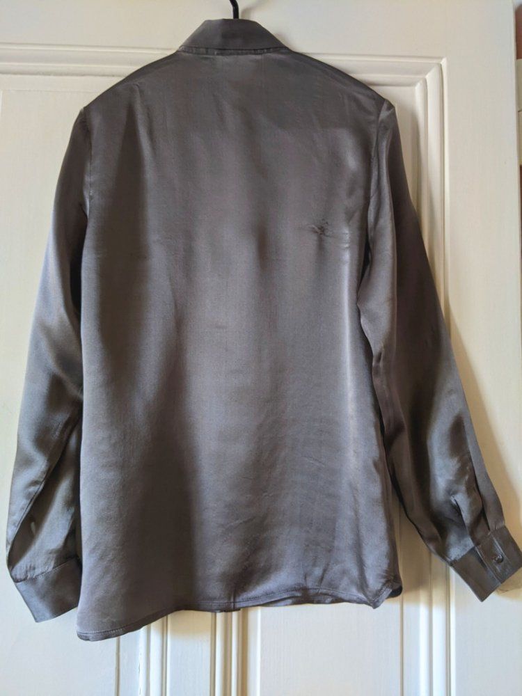 Camicette: ERIC BOMPARD : Chemisier 100% soie gris-bronze S – Nuovo (secondo la descrizione) da Petit-Lancy venduto da lilycerise 1