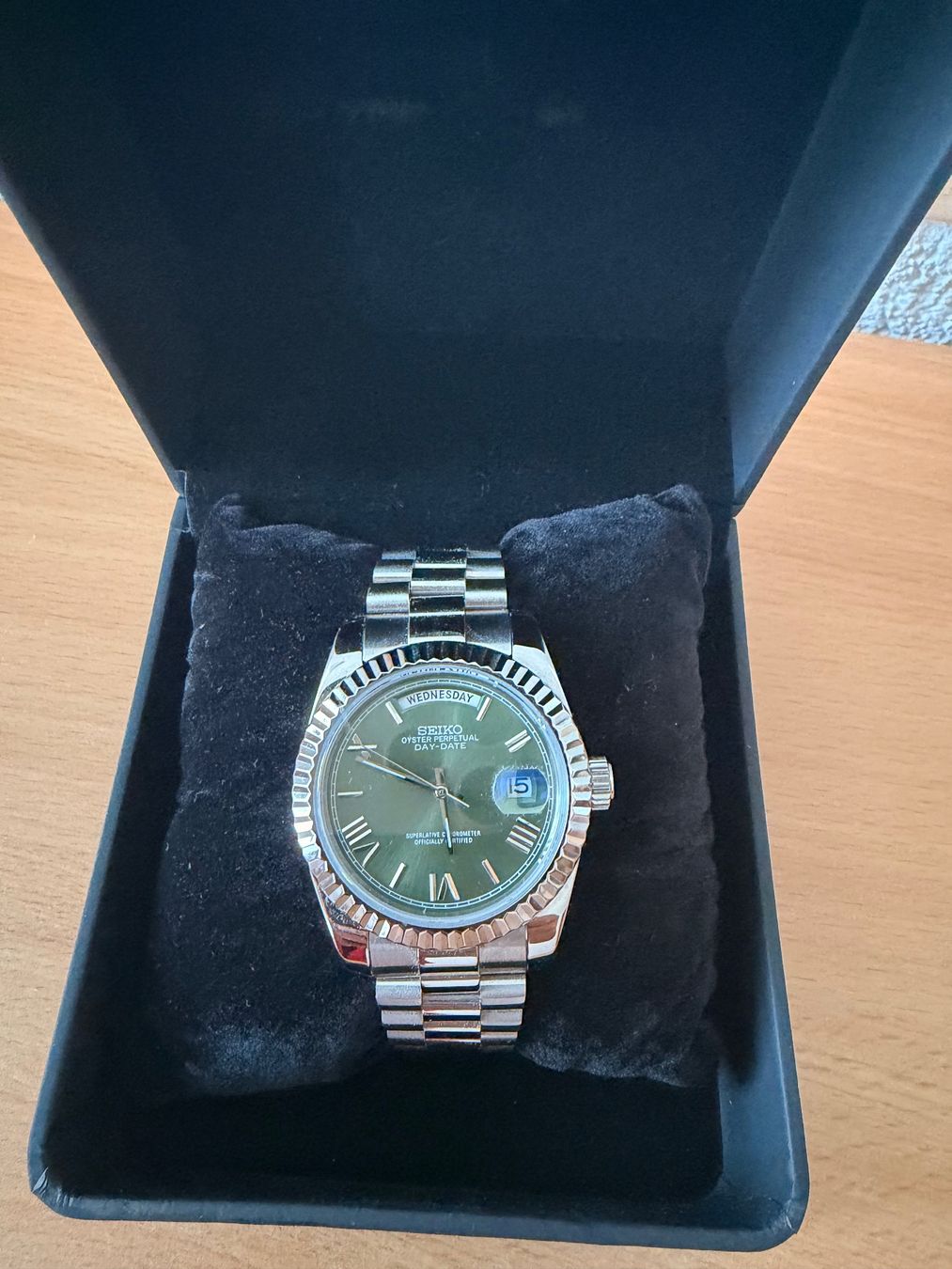 Orologi: Herren Uhr Olivengrün – Nuovo (secondo la descrizione) da Wettingen venduto da Dave_04