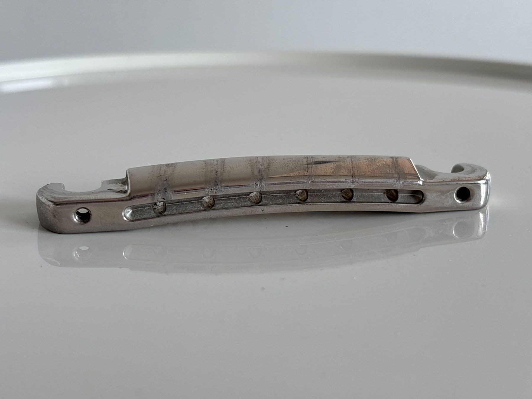 Strumenti musicali: Mojoaxe Compensated Wraparoud Tailpiece Gibson Les Paul 50s – Usato da Basel venduto da Goldenera777 3