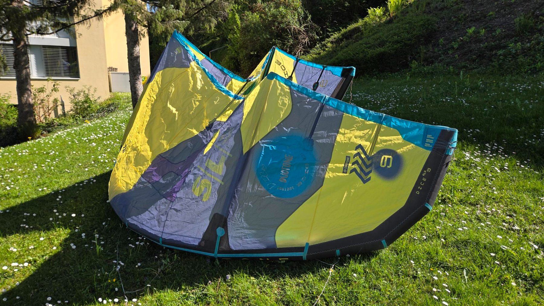 Duotone Aquilone: Kite Duotone Dice SLS 9 qm 2023 – Usato da Oberrieden venduto da sharkey74