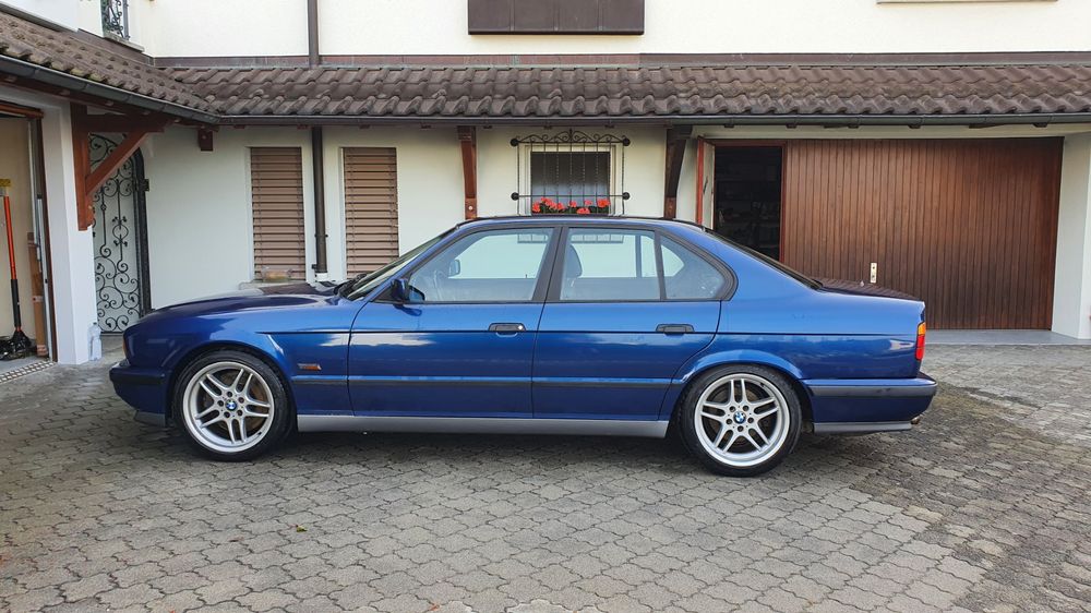 1995 BMW M5 E34 3.8 Evo 6-Gang Avusblau