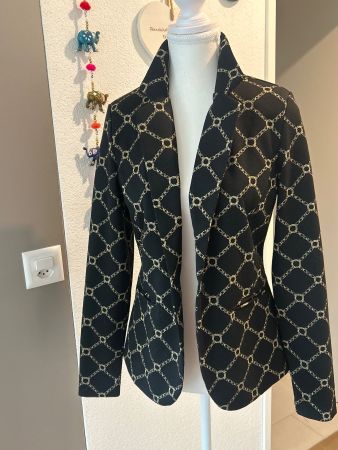 Blazer schwarz mit Muster  von ICHI Gr. S
