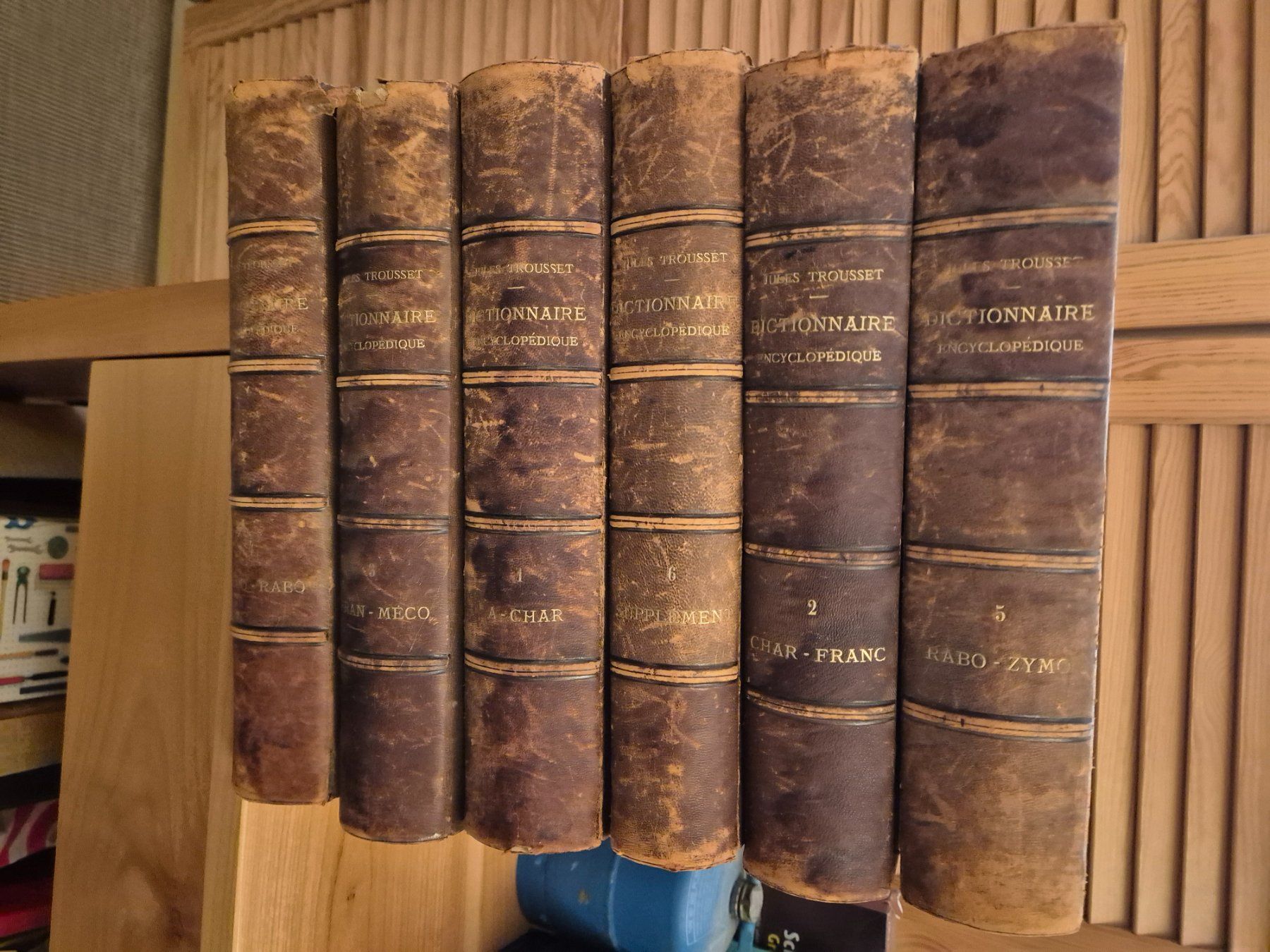 Libri: Dictionnaire encyclopédique Trousset, complet, vers 1890 – Usato da Lausanne venduto da lugia1998
