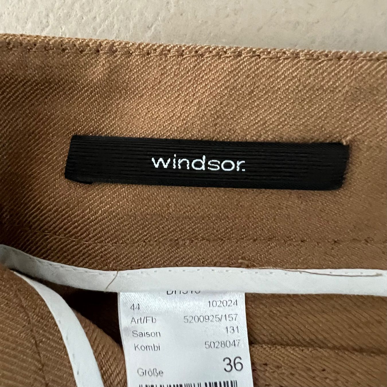 Windsor Pantalons: WINDSOR Hose | Leinen, Viskose, Elastan 🤎 – D'occasion à Zürich par ClosetQueen 5