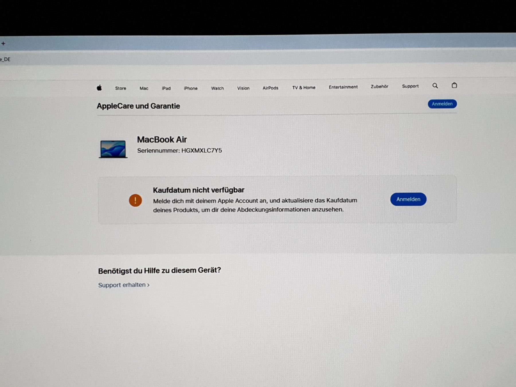 Apple Notebook: MacBook Air M3 2024 - 15" NEU – Nuovo e nell'imballaggio originale da Rheinfelden venduto da Astoria91 7