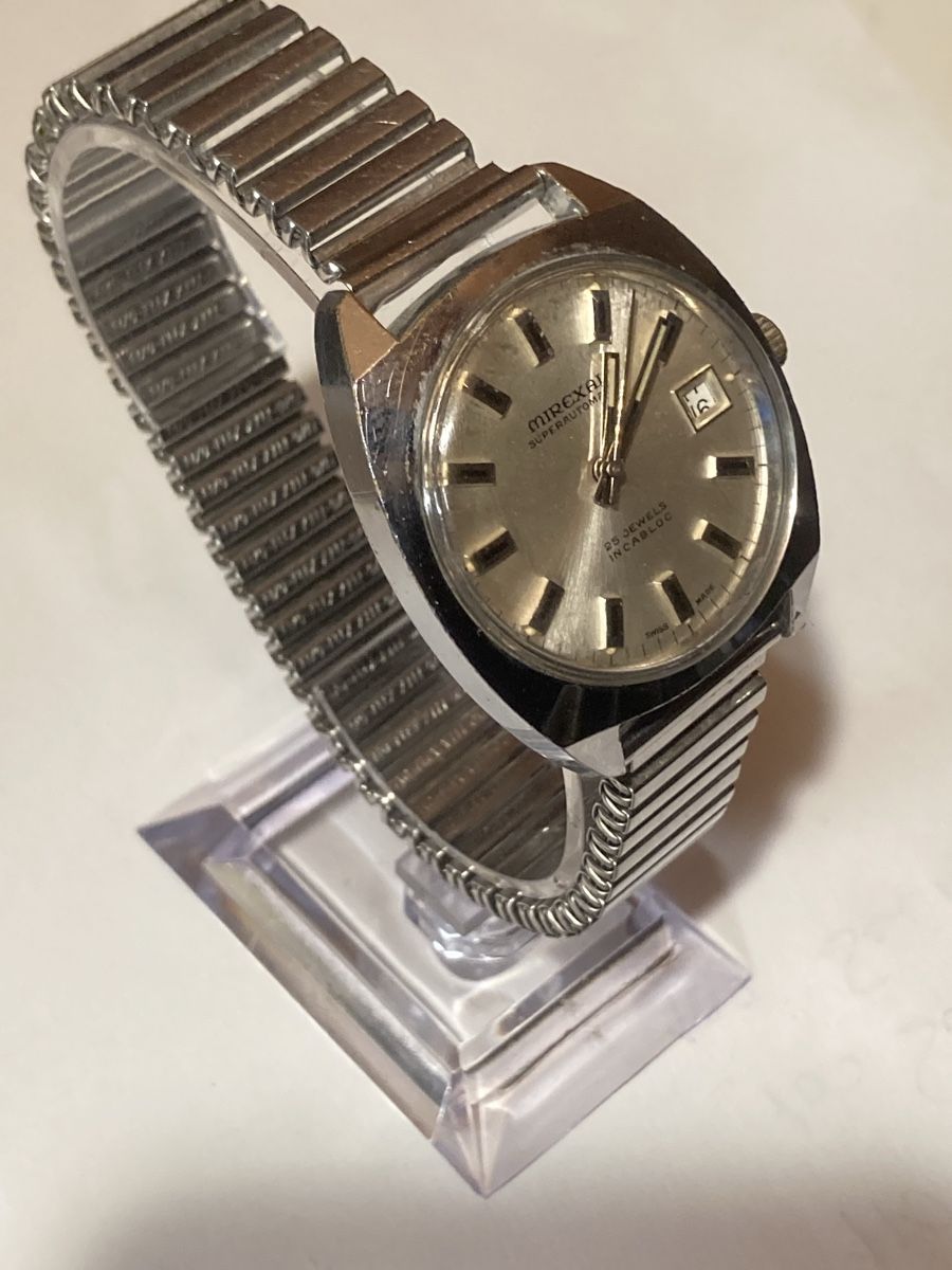 Mirexal Orologi: Mirexal Automatic Vintage Uhr Automatic 35 mm – Usato da Glattbrugg venduto da vintagemania 5
