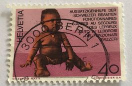 CH Briefmarken gestempel   