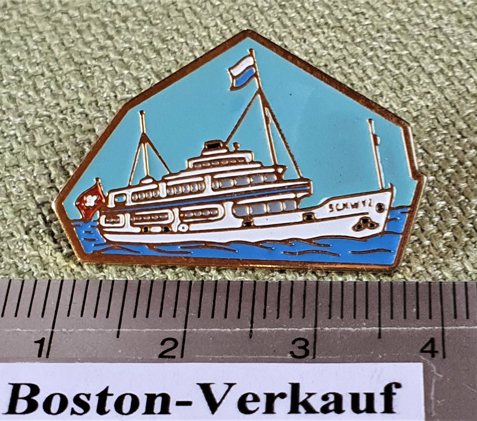 Placchette & Badge: D635 - Schiff Schwyz Vierwaldstättersee – Usato da Reinach BL venduto da Boston-Verkauf 2