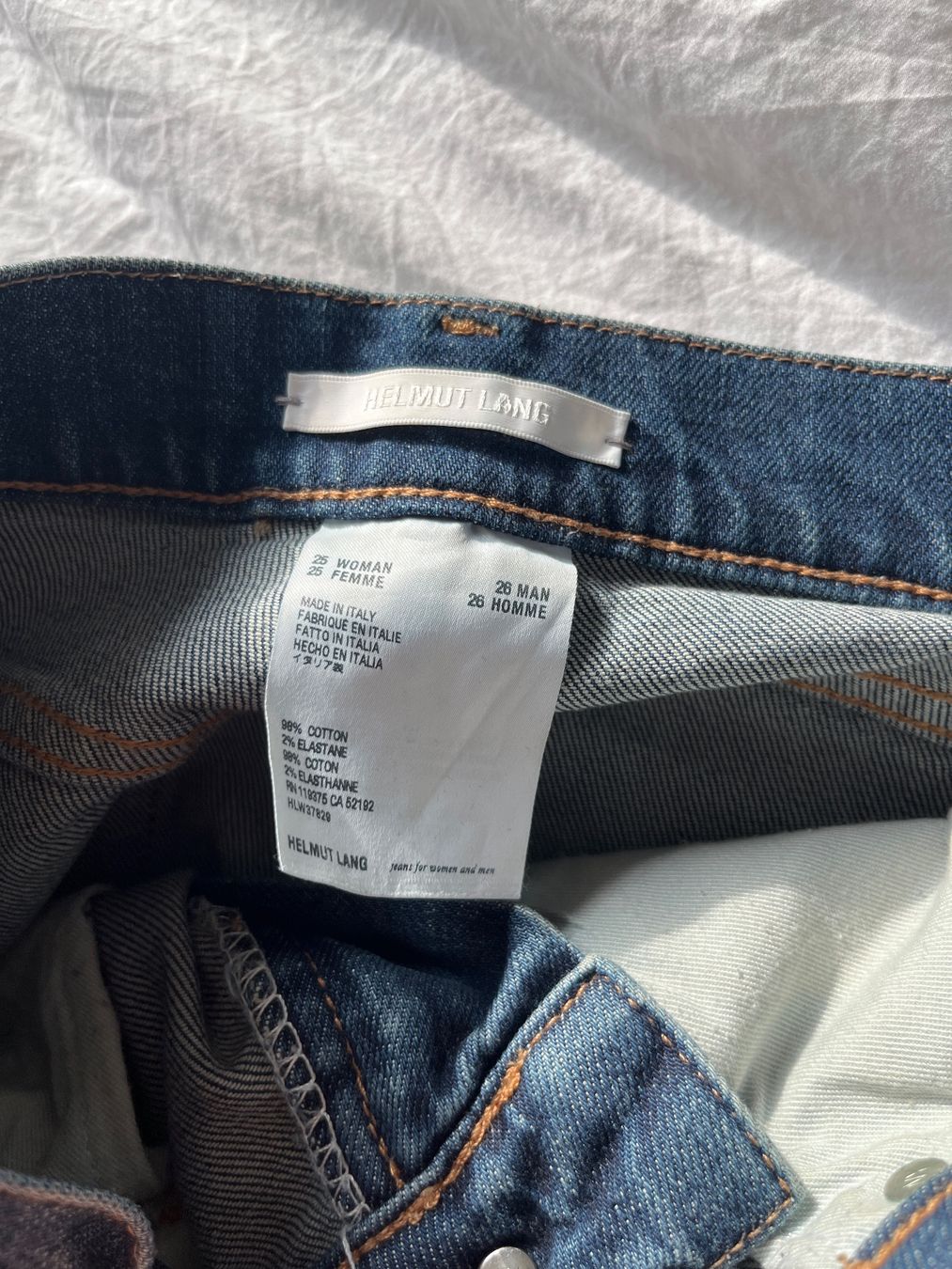 Helmut Lang Jeans: Helmut Lang Bootcut Jeans Grösse 25 – Usato da Zürich venduto da pheoebephilo 1