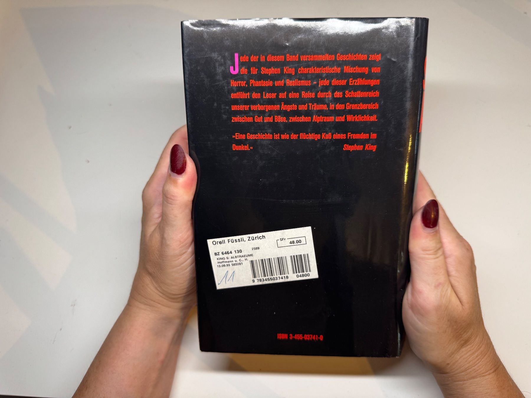 Libri: ROMAN: Stephen King, Alpträume, Nightmares and Dreamscapes – Usato da Grosswangen venduto da Deutsche_Romane 9