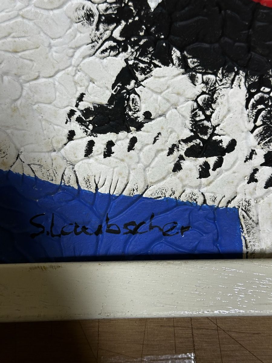 Dipinti: S. Laubscher Gemälde 1984 – Usato da Uetliberg venduto da Mitinsky 2
