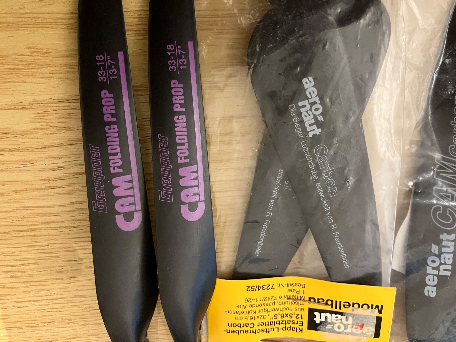 Modellismo RC: Diverse Propellerblätter im Set – Nuovo (secondo la descrizione) da Waltenschwil venduto da Hannibal_king 2