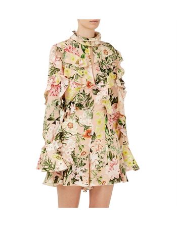 Nicholas Floral Silk Playsuit [Orig Price $660]