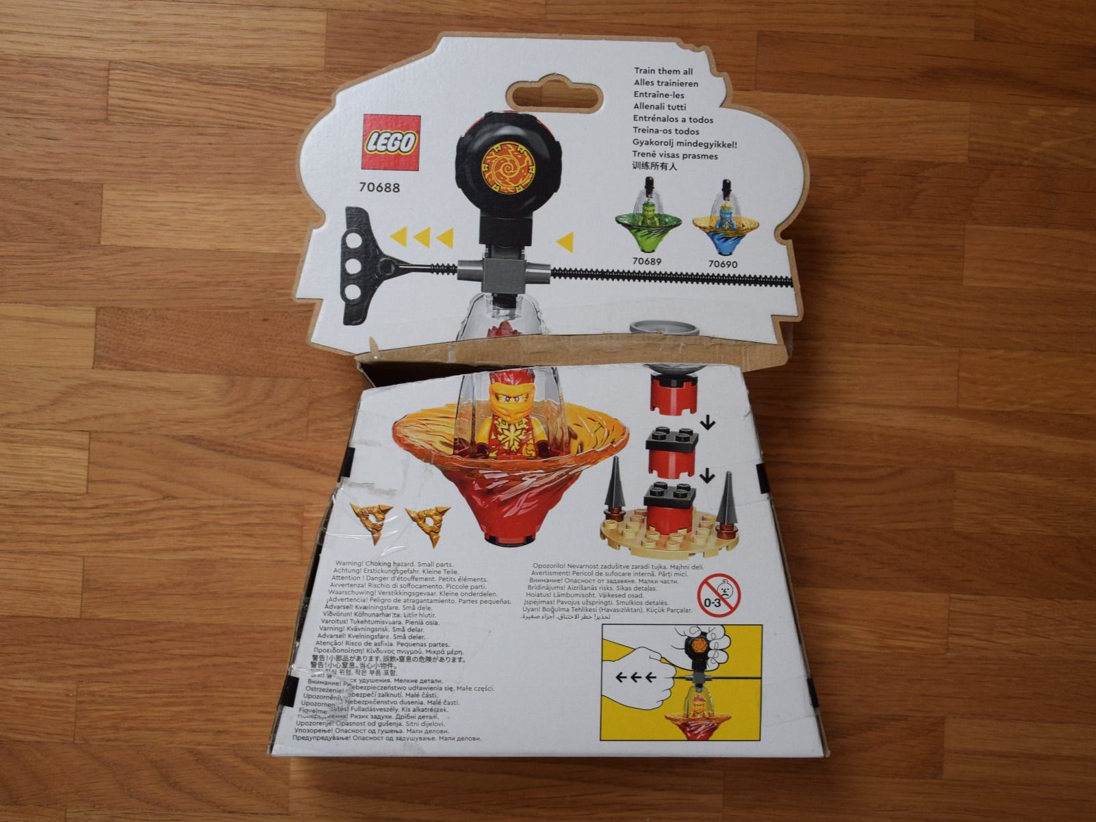 Lego Kit di costruzioni: Lego Ninjago Kais Spinjitzu Ninja Training 70688 – Usato da Fislisbach venduto da  1