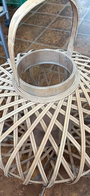 Alle Dekorationen: Kerzenlichterkörbe Holz nature – Gebraucht aus Bassersdorf von sch_dxc7 2