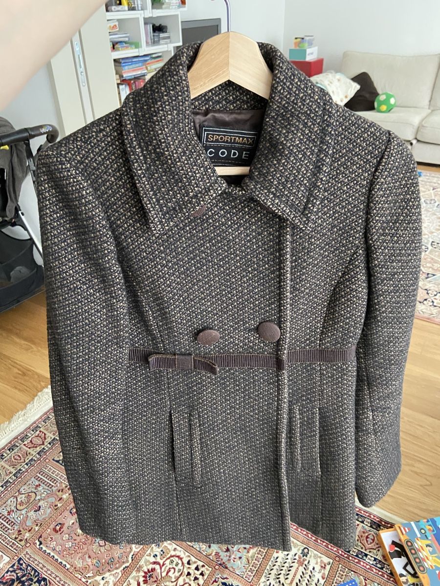Sportmax Cappotti: Sportmax Code Wool Blend Winter Coat - IT size 38 – Usato da Winkel venduto da olg_5v6m 2