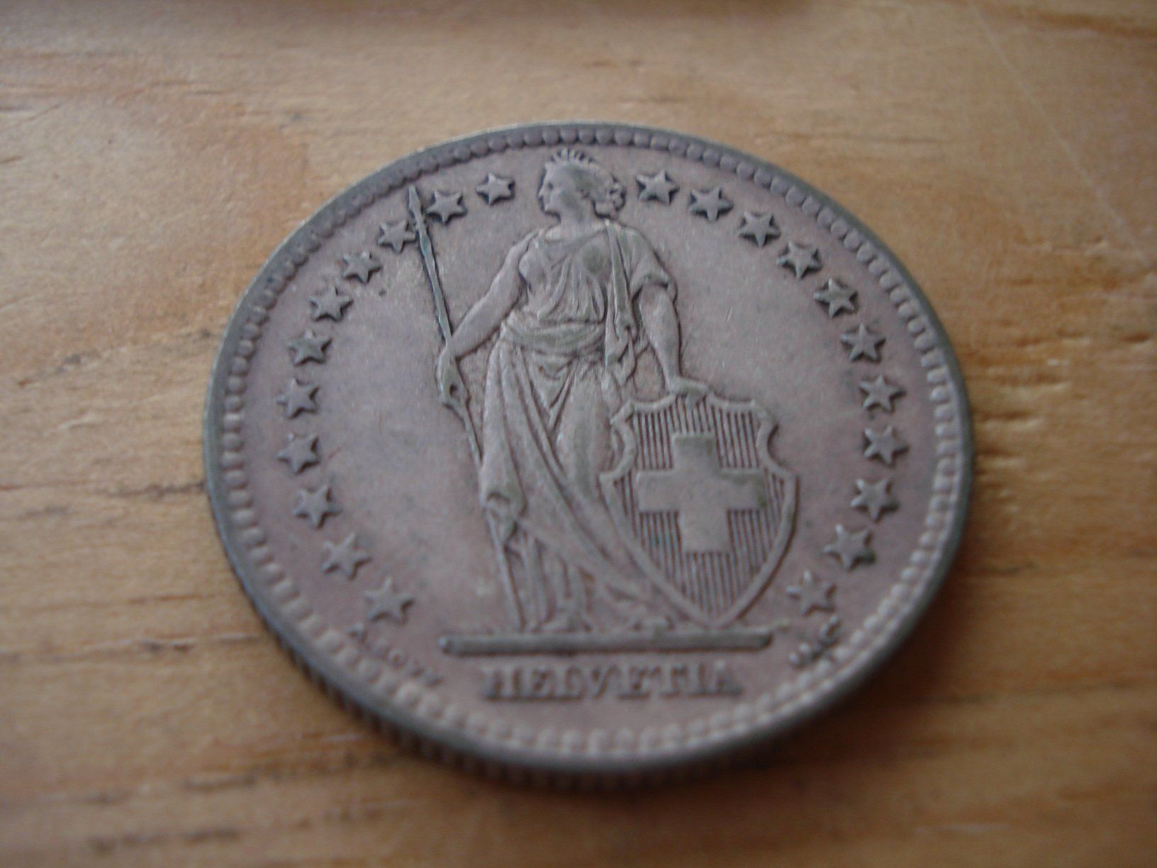 Tutti le monete: (D2) 2 Franken 1953 – Usato da Erlach venduto da Net-Coins 1