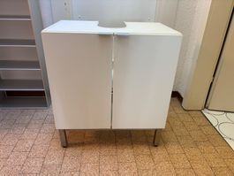 Selten! IKEA LILLÅNGEN Lavabo Unterschrank Weiss Lillangen