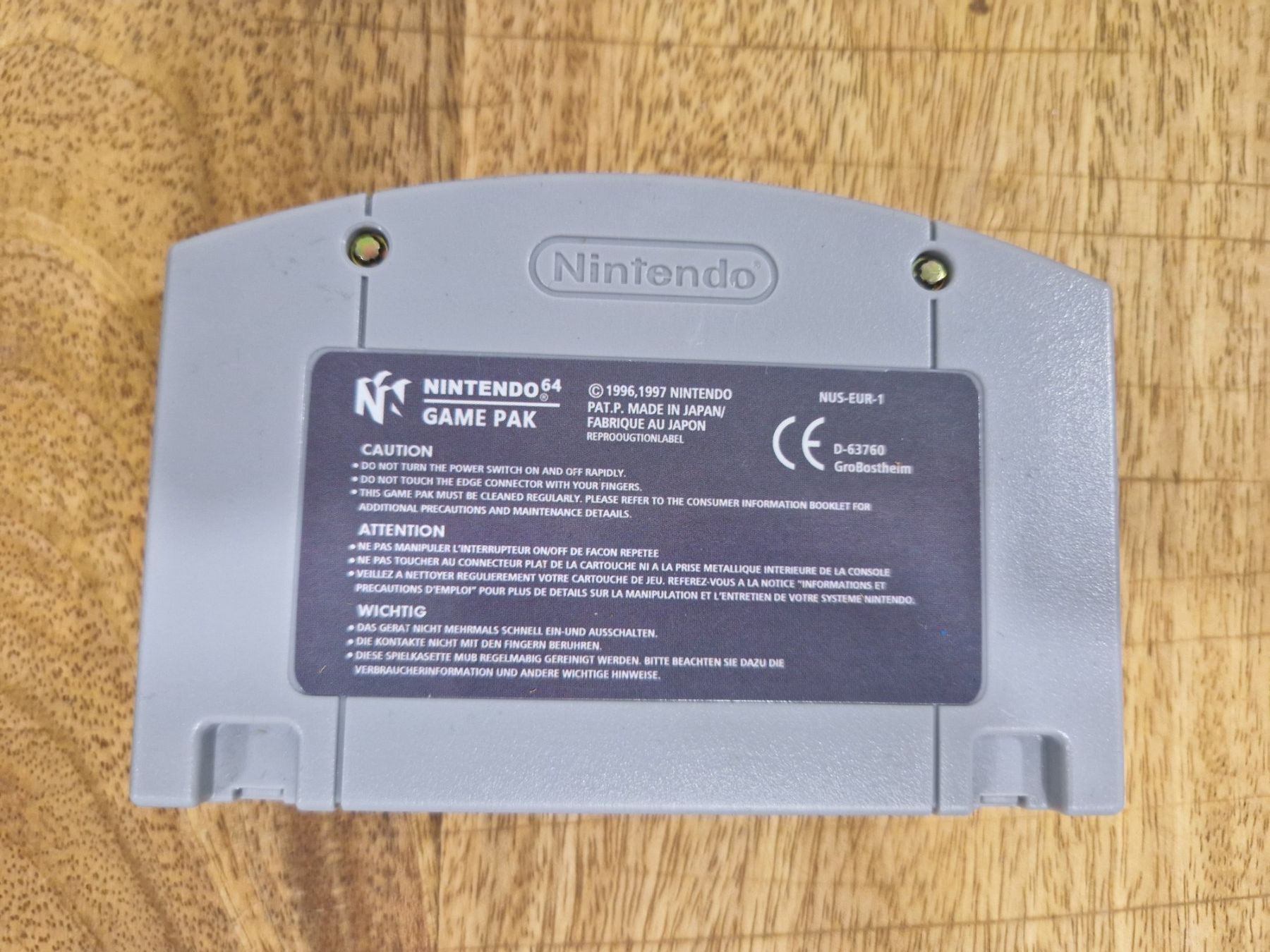 Nintendo Giochi: Mario Party 2 Nintendo 64 – Usato da Stetten SH venduto da ExtremMIB 2