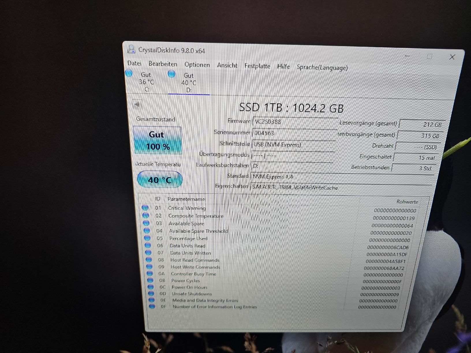 Dischi rigidi: Festplatte 1Tb  – Nuovo (secondo la descrizione) da Burgdorf venduto da weggu.666 2
