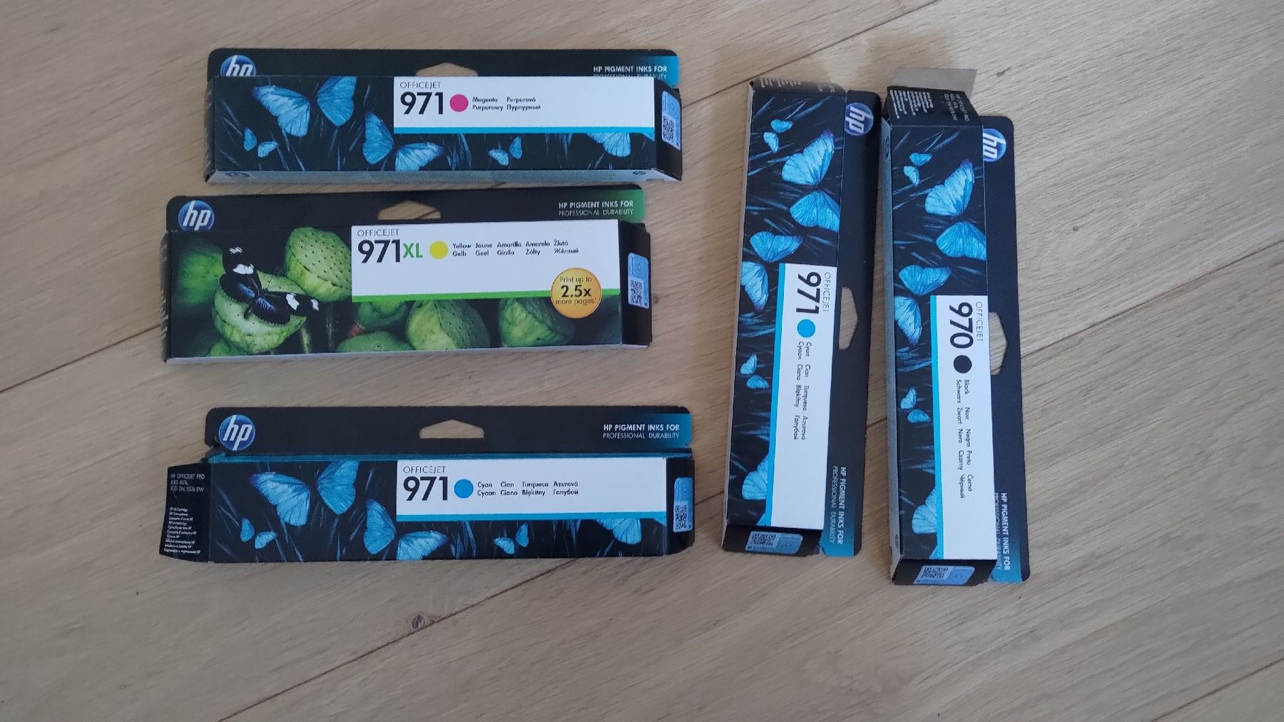Hewlett Packard Cartucce per stampanti & toner: 5x originale HP 970/971 Druckerpatronen – Nuovo (secondo la descrizione) da Sursee venduto da mar_wvf9 2