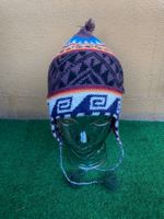 Vintage 90s Beanie Alpaca Wool made in Bolivia