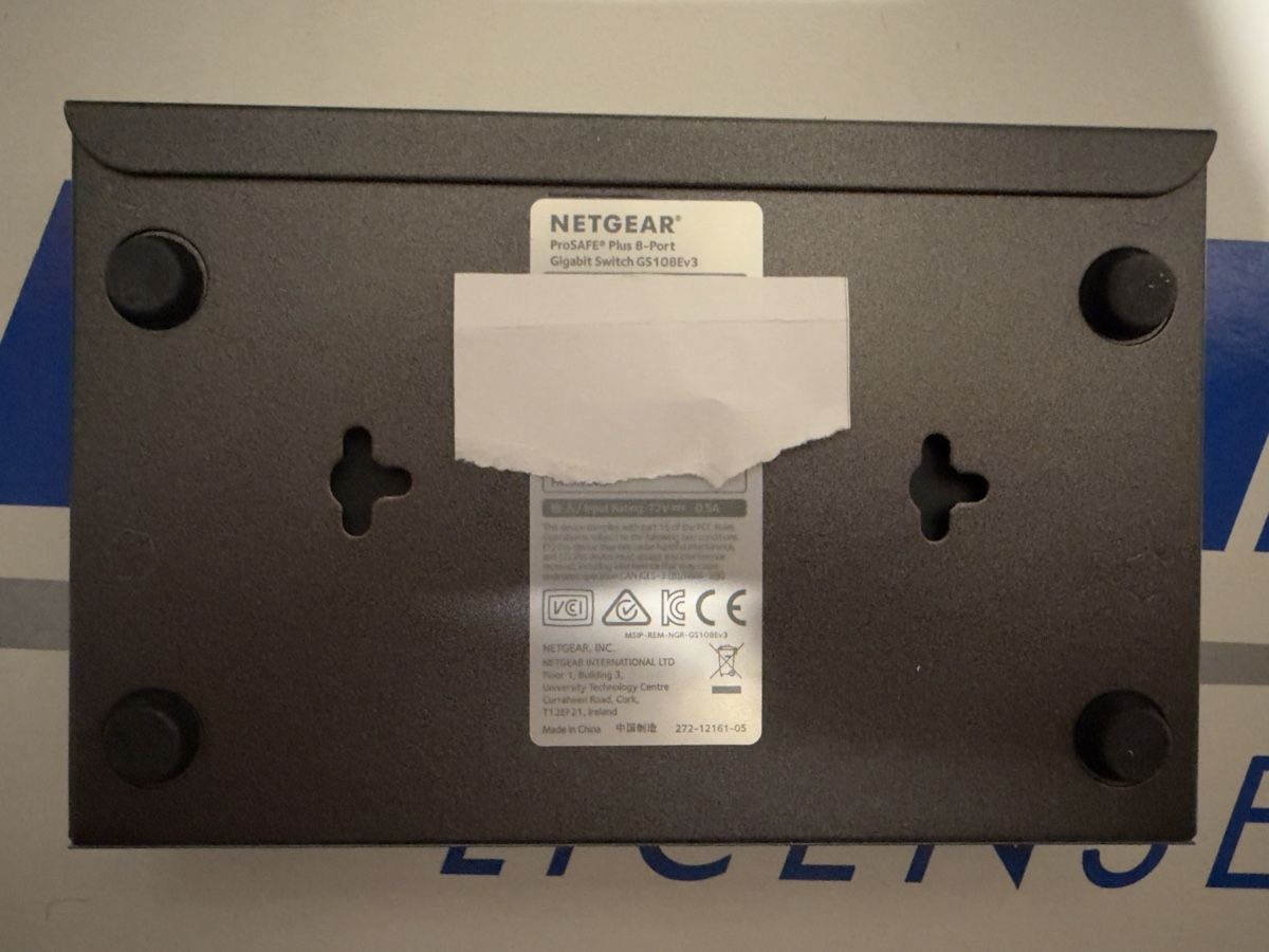 Netgear Hub & Switch: Netgear GS108Ev3 – Usato da St. Gallen venduto da AlexPhBit 1