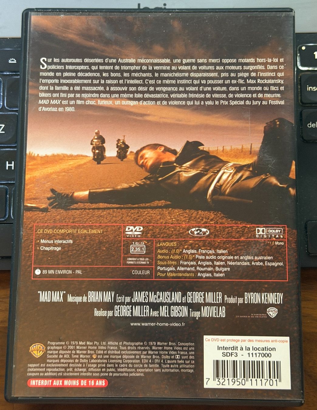Tous les DVDs: Mad Max (1979) - DVD – D'occasion à Semsales par __Florian__ 2
