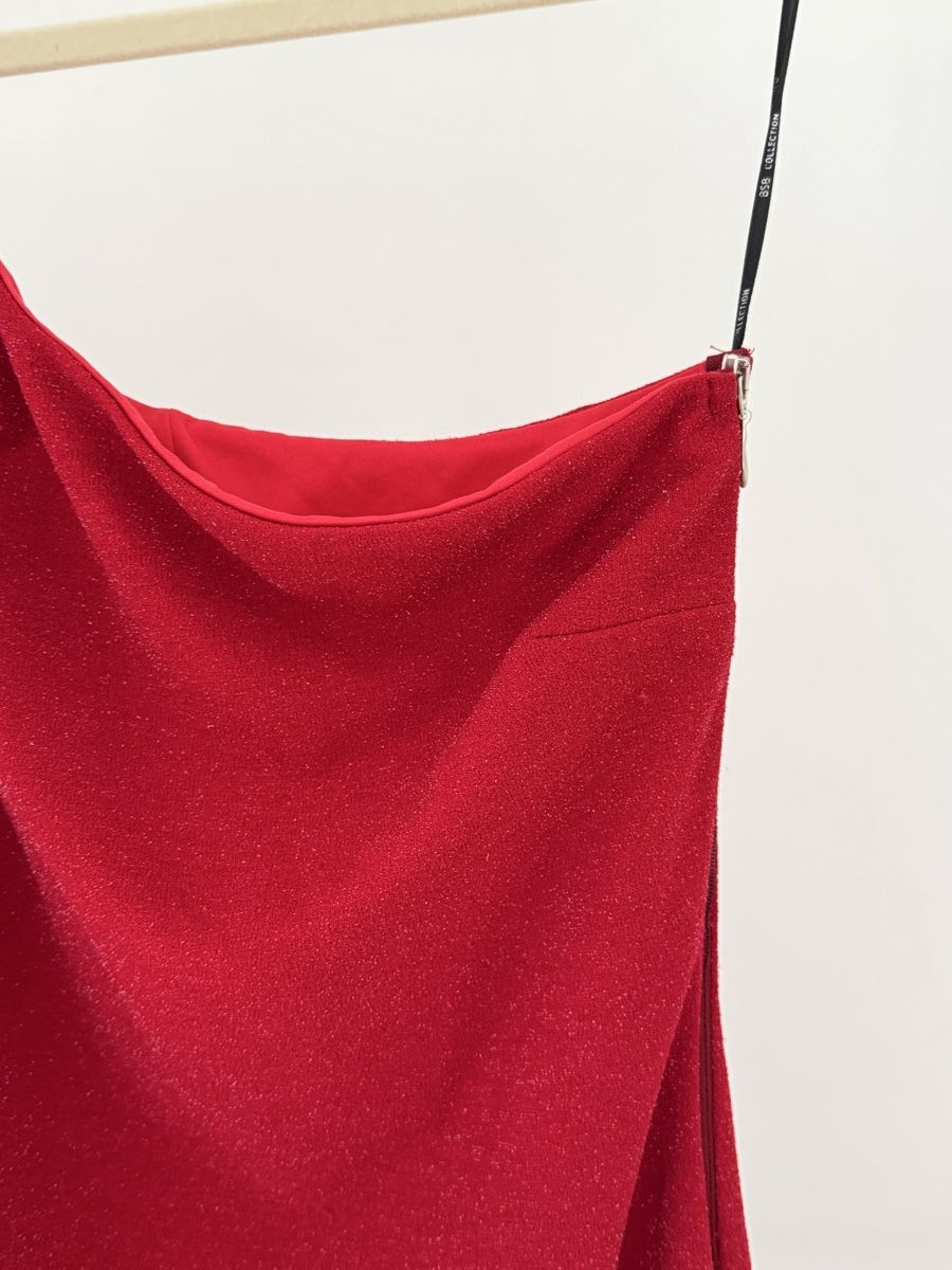 Vestiti: BSB Collection One-Shoulder Kleid Rot Gr. M  – Nuovo (secondo la descrizione) da Zürich venduto da di_archive 4