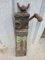 Alte schwere Stockwinde , (Wagenheber)