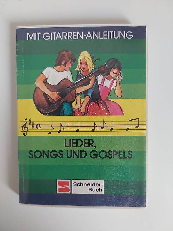 Libri: Gitarrenbuch: Lieder, Songs & Gospels – Usato da Embrach venduto da mon_m5ws