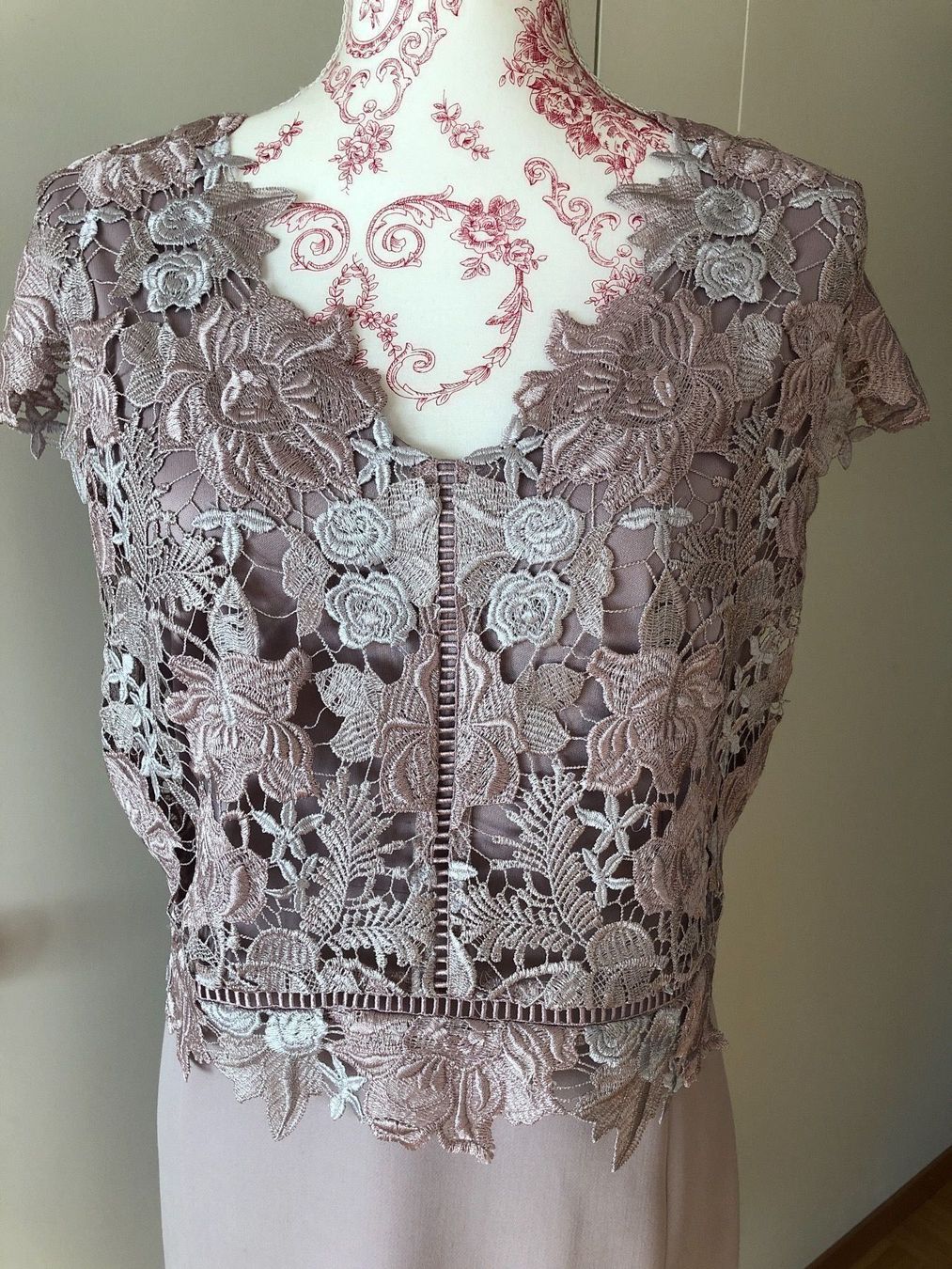 Phase Eight Vestiti: Phase Eight Kleid Gr40 inkl. Schal altrosa – Usato da Riedikon venduto da Torino99 2