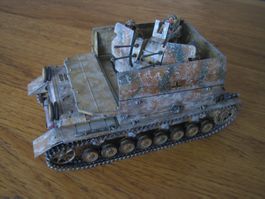 Panzer Möbelwagen Tamiya & 3 Figuren  Gebaut & Bemalt 1/35