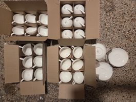 24 Teeobertassen mit 12 Untertassen von Villeroy Boch