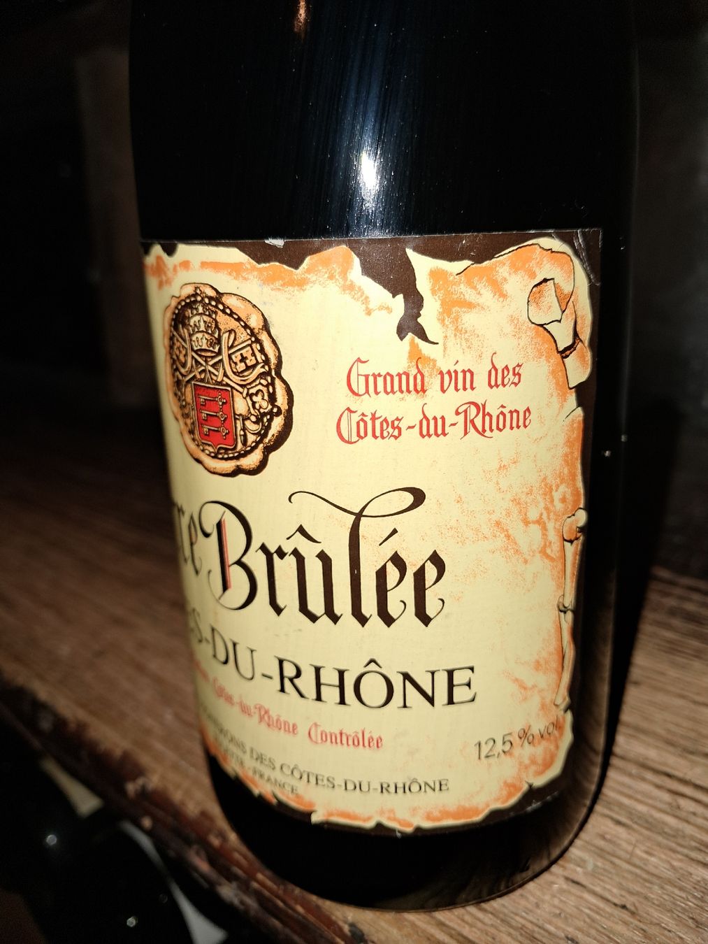 Vino: Terre Brûlée Côtes-du-Rhône 1995 – Nuovo e nell'imballaggio originale da Le locle venduto da juliensaran 3