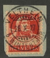 CH - Tellbrustbild - Zst. Nr. 174 - Veltheim b. Winterthur