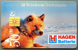 Taxcard - Rotfuchs - Hagen Batterie - D