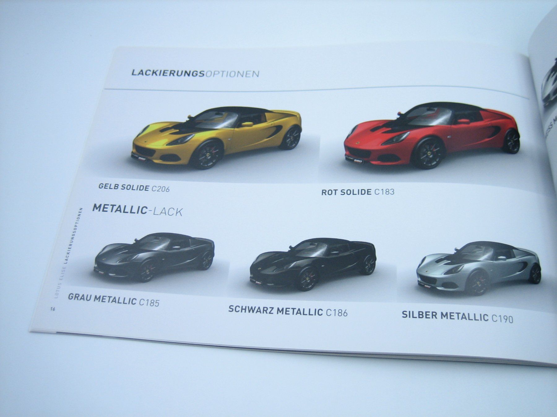 Lotus Documenti: Lotus Elise Auto Prospekt – Usato da Zürich venduto da Tomi118 7