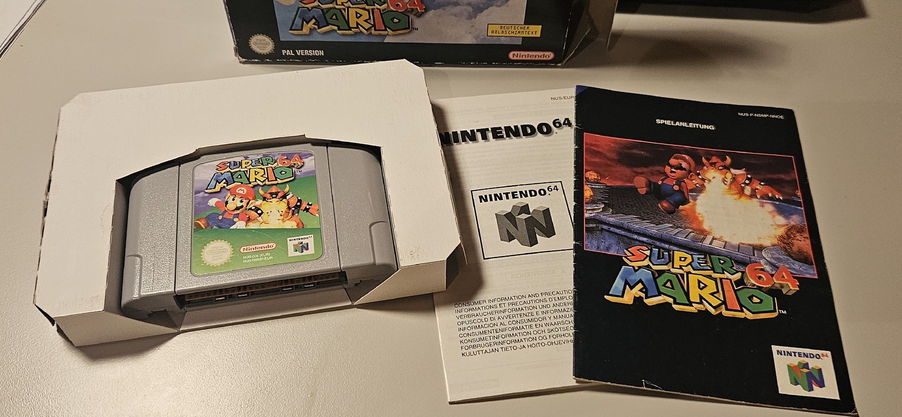 Nintendo Giochi: Super Mario 64, Nintendo 64 OVP – Usato da Belp venduto da Ginus85 6