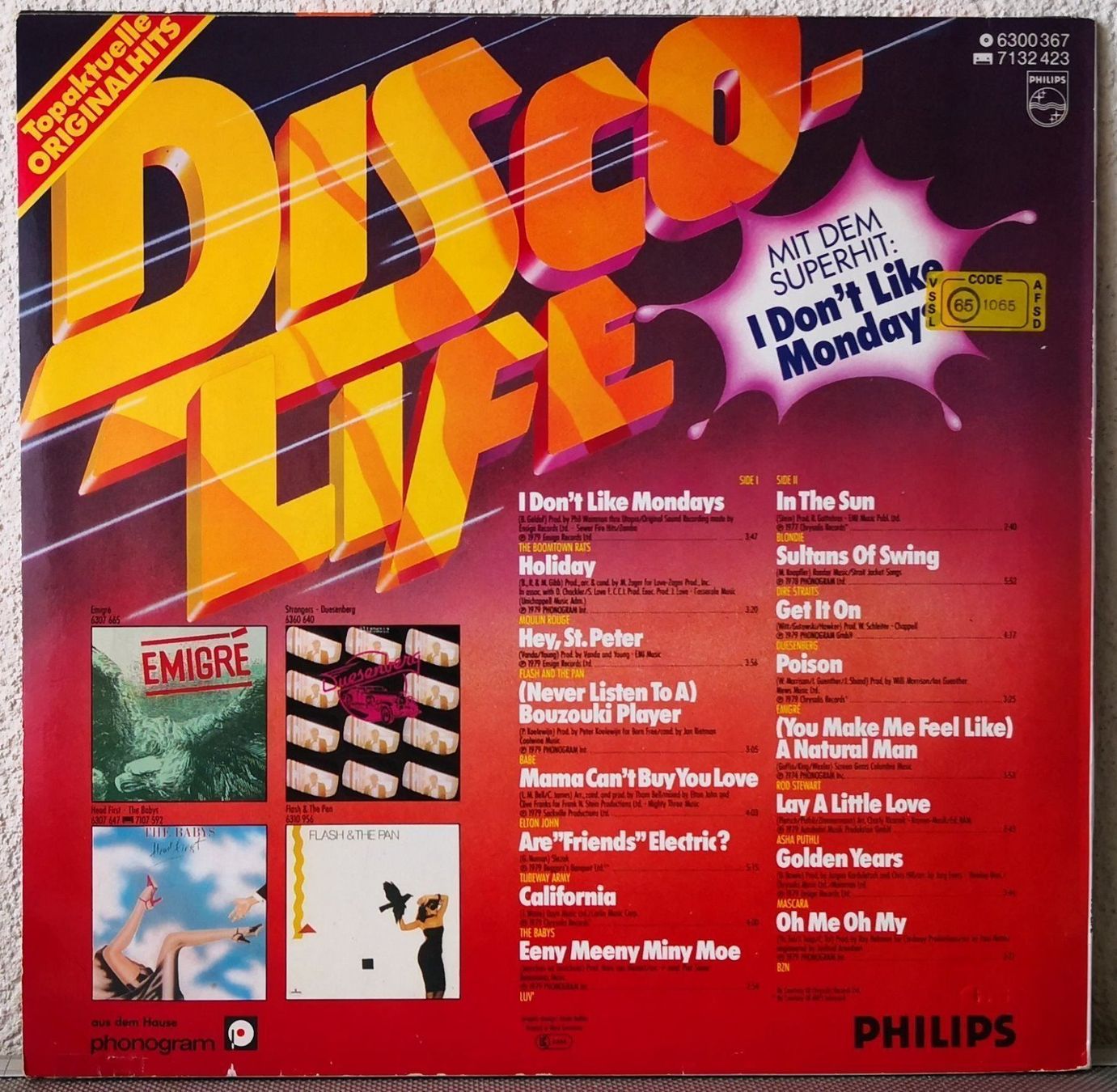 Dischi in vinile: DISCO LIFE - COMPILATION 1979 – Usato da Greifensee venduto da scharmant 1